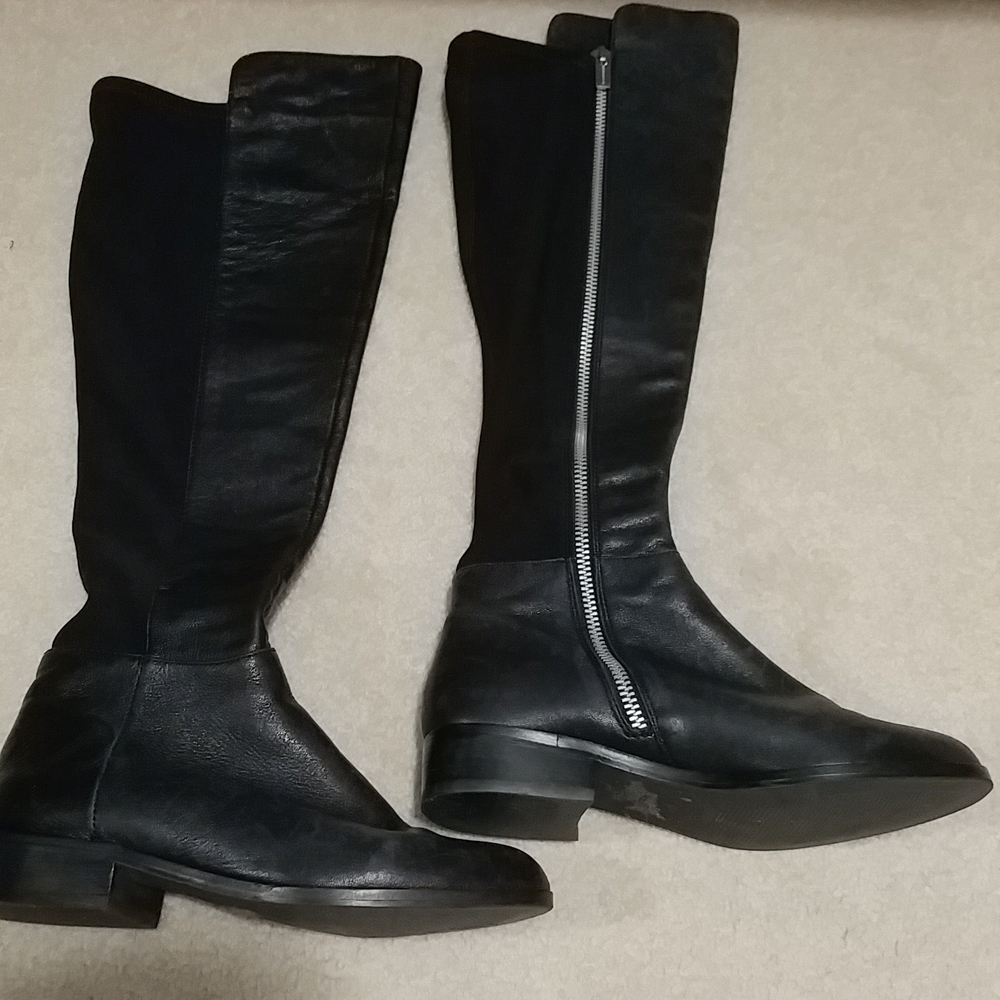 Michael Kohrs Bromley sexy black  leather boots